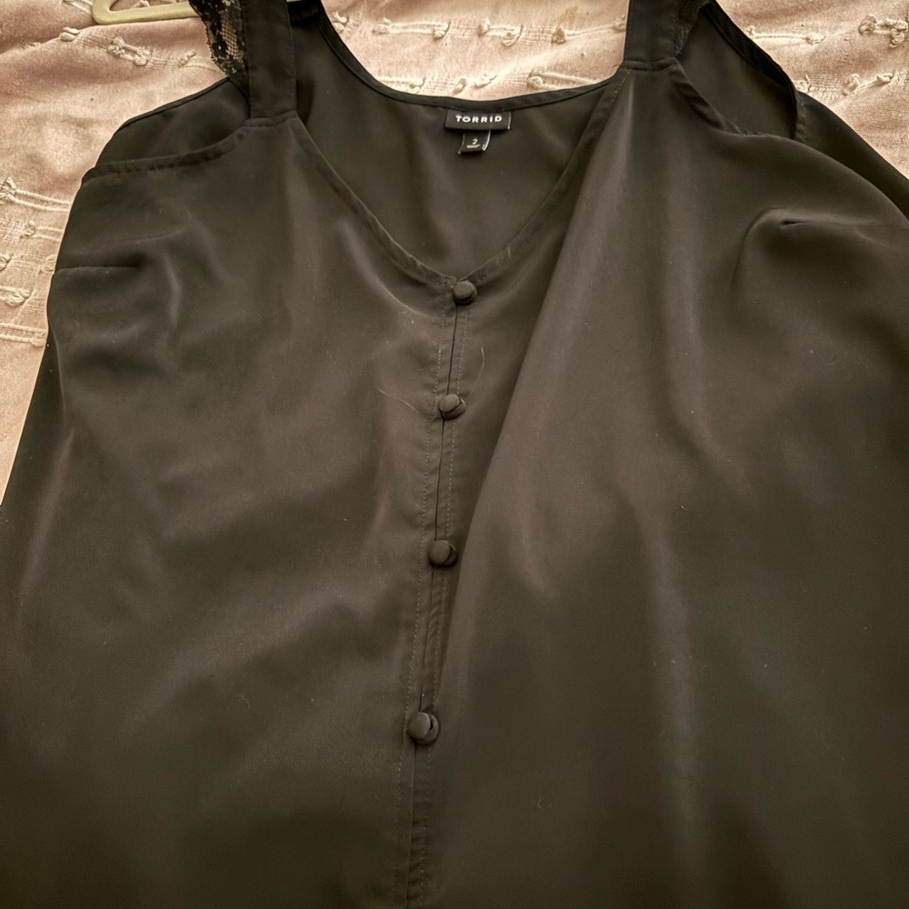 Torrid Black Sleeveless Women's Top